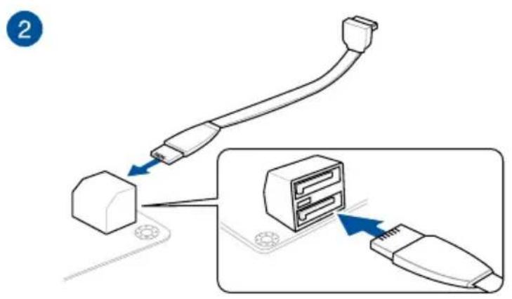 ASUS ROG Strix Z490-G - SATA device connection - 2