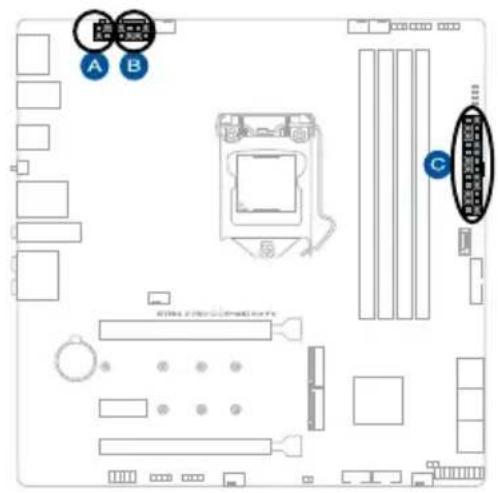 ASUS ROG Strix Z490-G - Power connectors - 1
