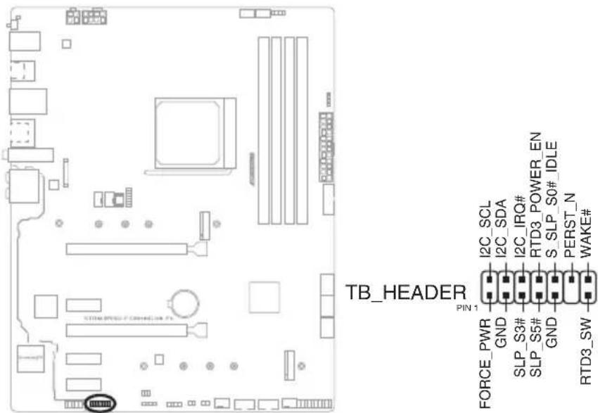 ASUS ROG Strix B550-F WIFI - Thunderbolt header - 1