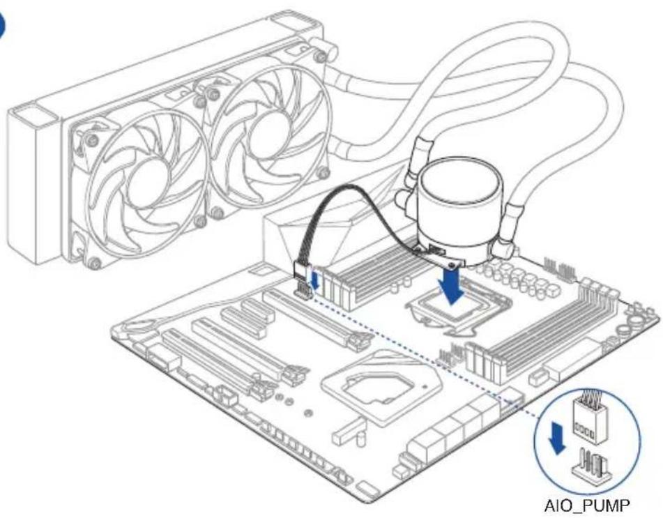 ASUS ROG Strix B550-F WIFI - To install an AIO cooler - 2