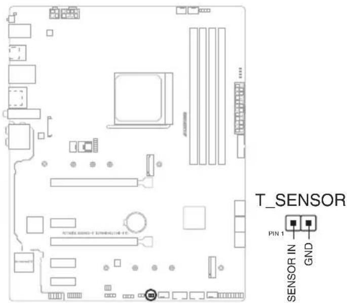 ASUS ROG Strix B550-F WIFI - Thermal Sensor header - 1