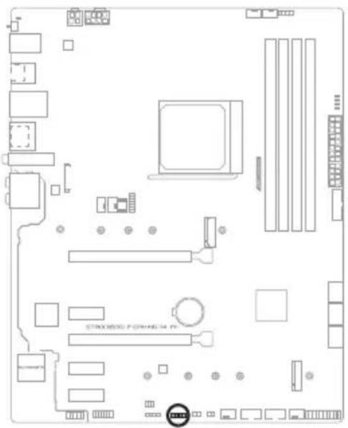 ASUS ROG Strix B550-F WIFI - AURA Addressable Gen 2 header - 1