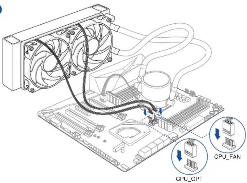 ASUS ROG Strix B550-F WIFI - To install an AIO cooler - 3