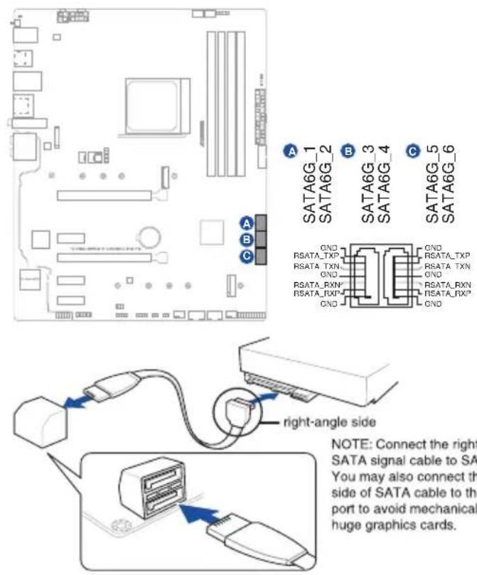 ASUS ROG Strix B550-F WIFI - SATA 6Gb/s ports - 1