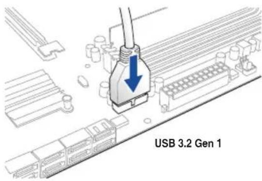 ASUS ROG Strix B550-F WIFI - To install USB 3.2 Gen 1 connector - 1