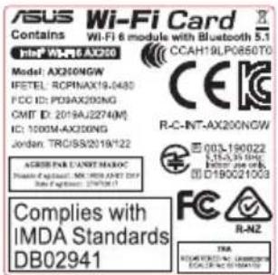 ASUS ROG Strix B550-F WIFI - Simplified EU Declaration of Conformity - 1