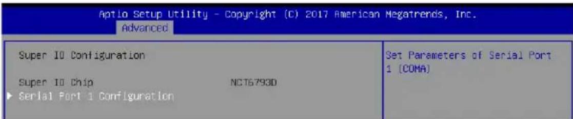 ASUS Z11PA-U12 - Super IO Configuration - 1