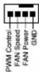 ASUS Z11PA-U12 - CPU, front, and rear fan connectors (4-pin CPU\_FAN1, FRNT\_FAN1-4, REAR\_FAN1) - 7