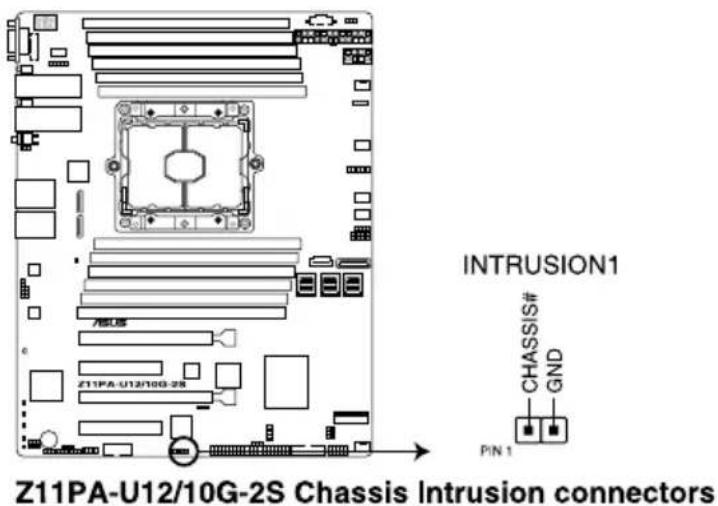 ASUS Z11PA-U12 - Chassis Intrusion (2-pin INTRUSION1) - 1