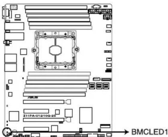 ASUS Z11PA-U12 - Baseboard Management Controller LED (BMCLED1) - 1