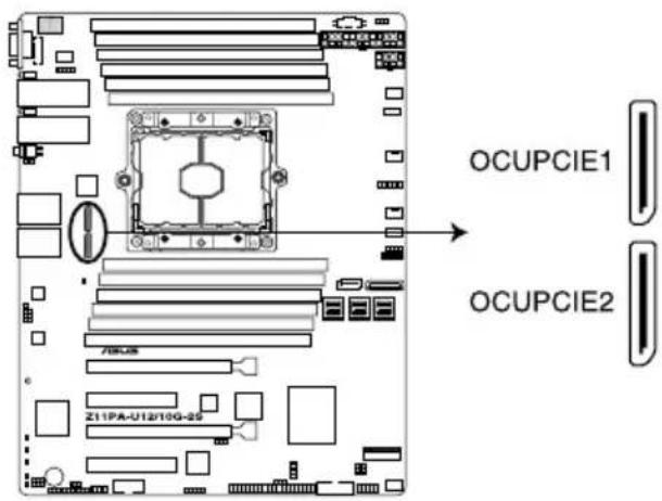 ASUS Z11PA-U12 - OCUPCIE connectors (OCUPCIE1-2) - 1