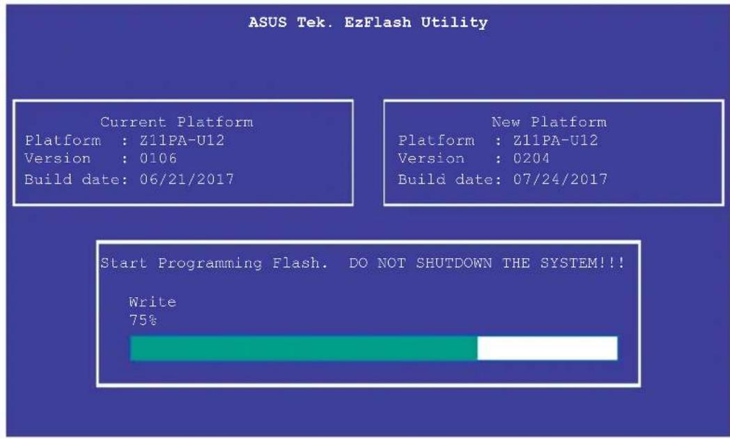 ASUS Z11PA-U12 - Updating the BIOS file - 1