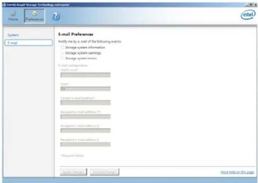 ASUS Z11PA-U12 - E-Mail Preferences - 1