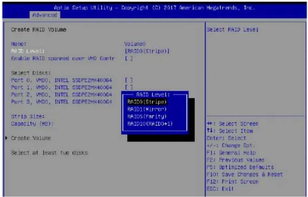 ASUS Z11PA-U12 - Creating a RAID set - 1