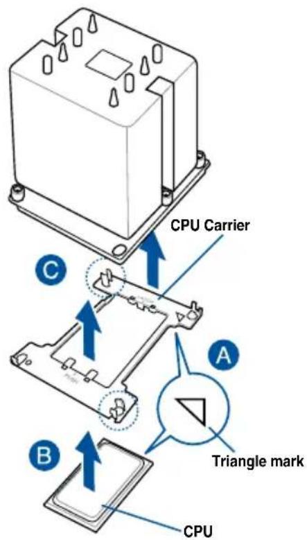 ASUS Z11PA-U12 - Installing the CPU and heatsink - 6