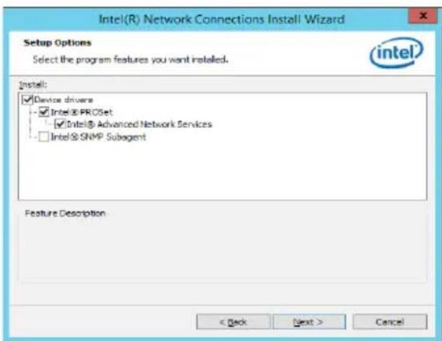 ASUS Z11PA-U12 - Installing the Intel ^® I210 Gigabit Adapters driver - 7