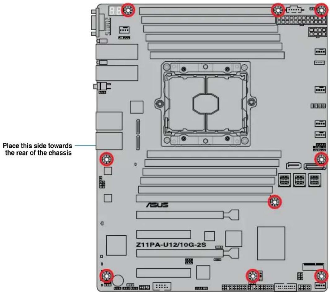 ASUS Z11PA-U12 - Screw holes - 2