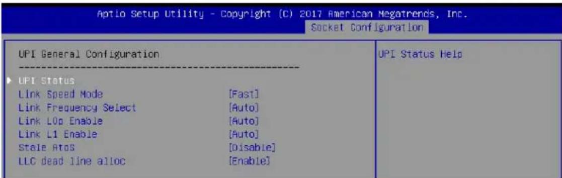 ASUS Z11PA-U12 - UPI Configuration - 1