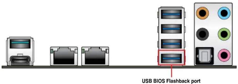 ASUS WS X299 SAGE - To use USB BIOS Flashback: - 2