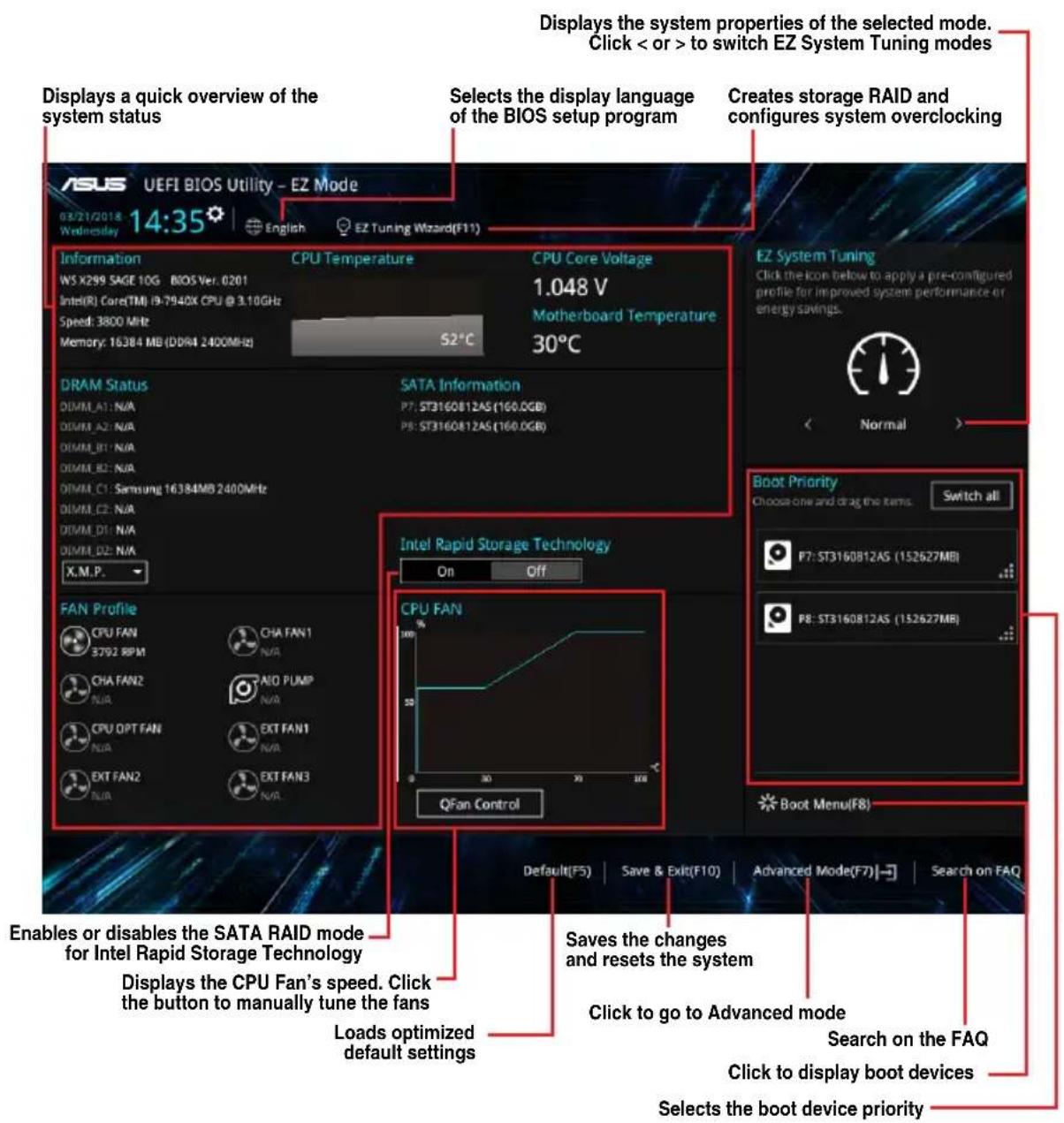 ASUS WS X299 SAGE - EZ Mode - 2
