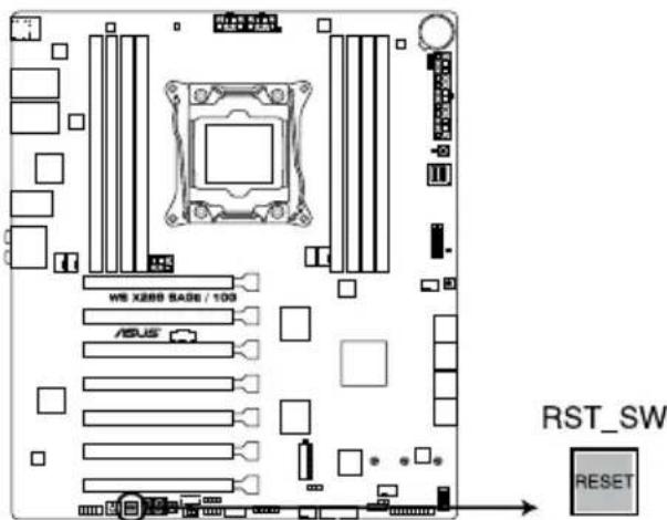 ASUS WS X299 SAGE - Reset button - 1