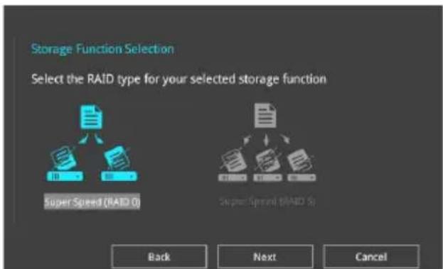ASUS WS X299 SAGE - Creating RAID - 8