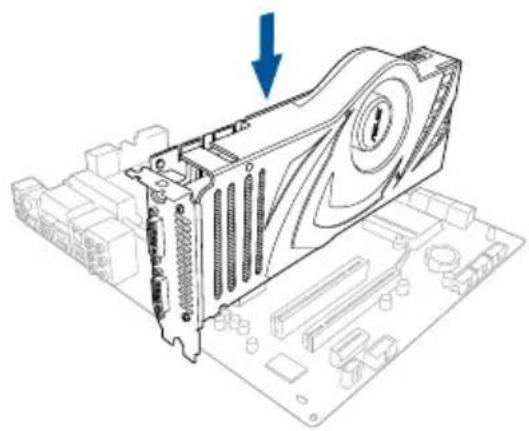 ASUS WS X299 SAGE - Installing three SLI-ready graphics cards - 1