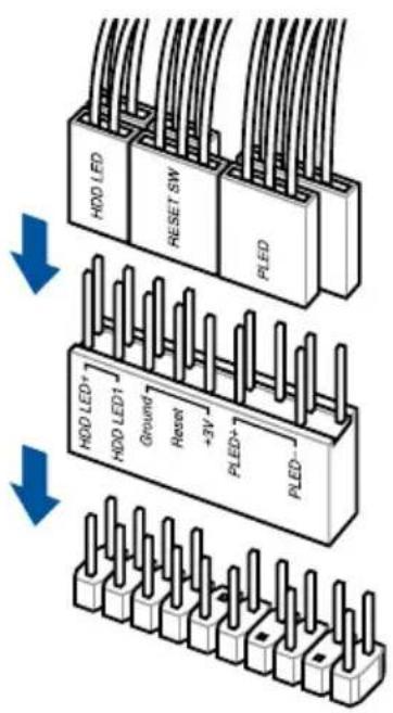 ASUS WS X299 SAGE - Front I/O connector - 1