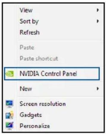 ASUS WS X299 SAGE - Launching the NVIDIA® Control Panel - 1