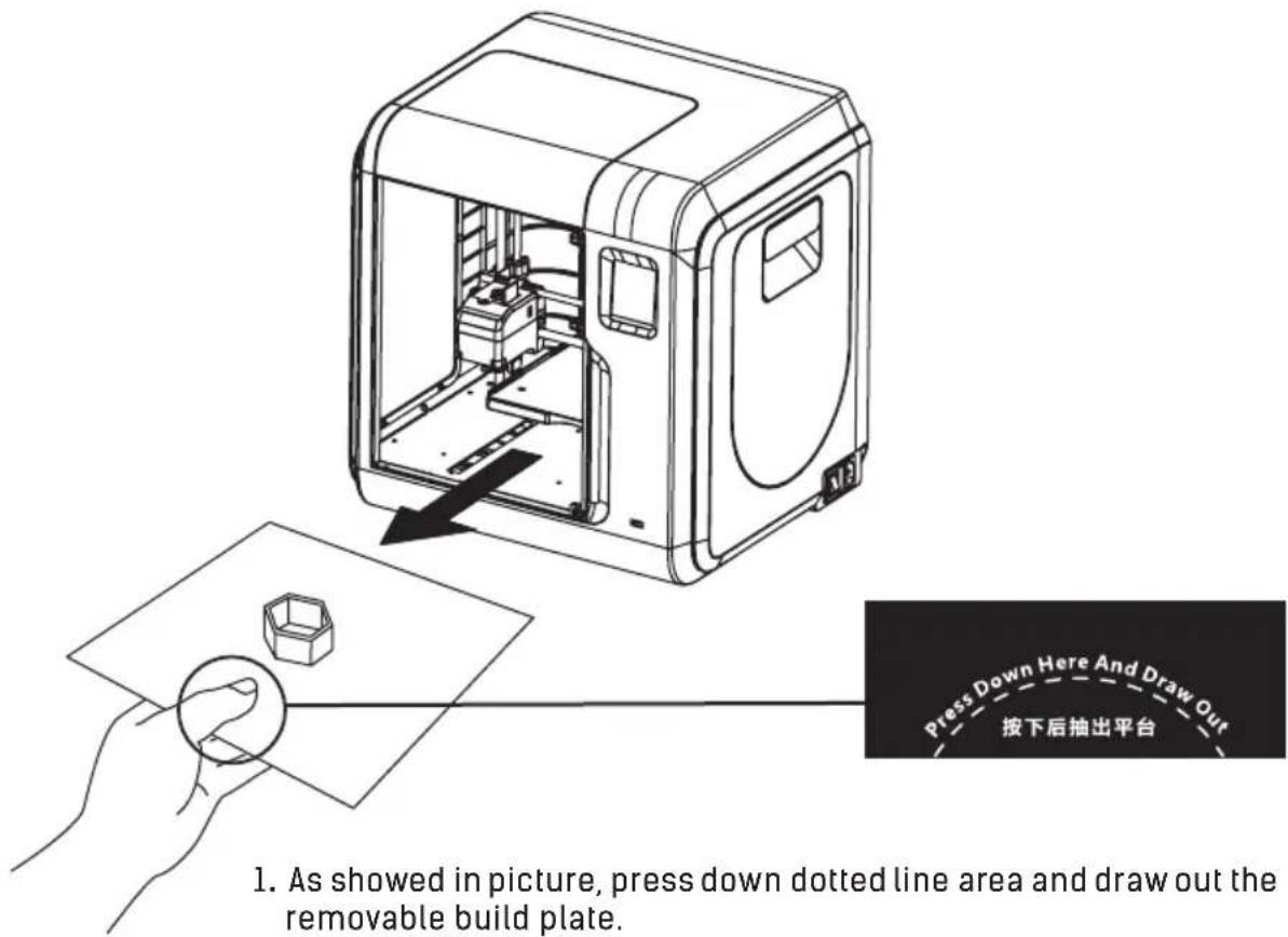 Flashforge Adventurer 3 Lite - Model Remove - 1