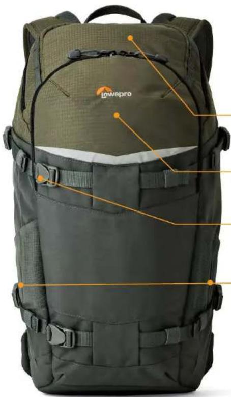 Lowepro Flipside Trek BP 250 AW - Total Weight - 4