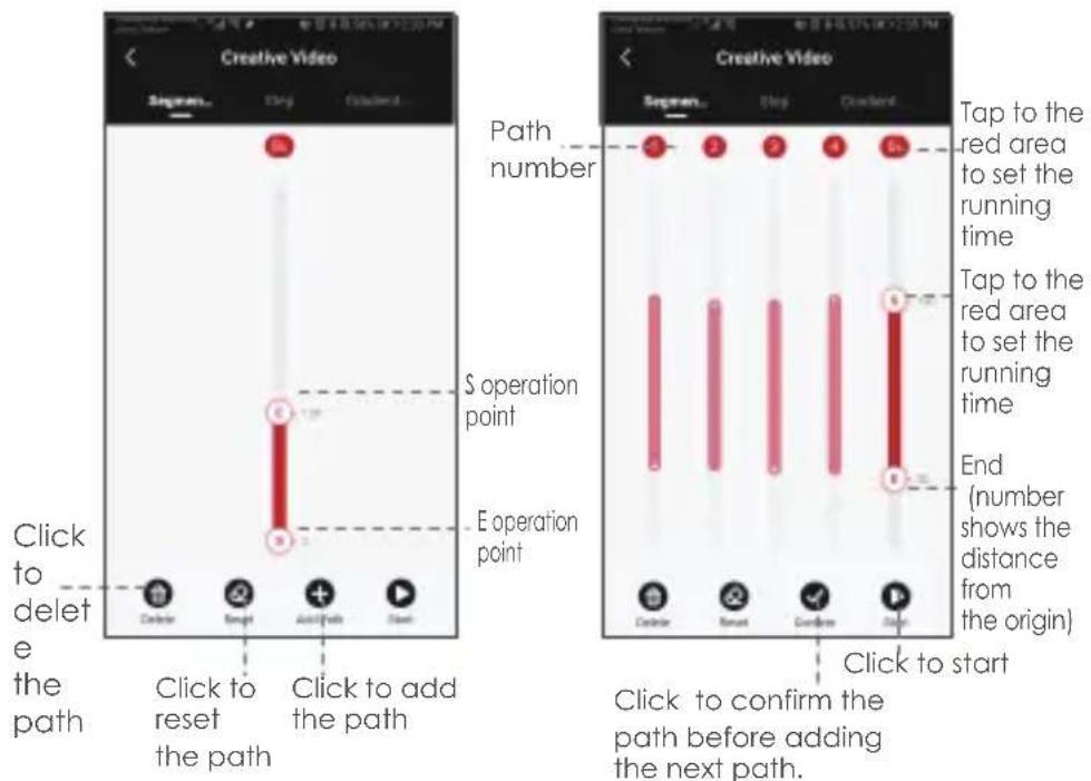 Moza Slypod - • Segmentation Mode - 1