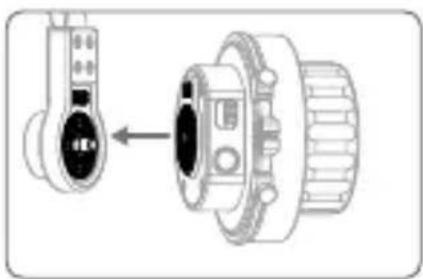 DJI Focus Handwheel 2 - Установка на пульт дистанционного управления Inspire 2 - 1