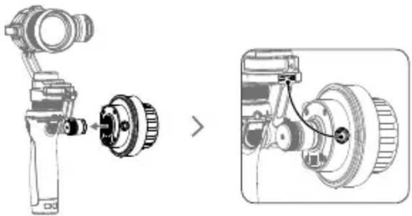 DJI Focus Handwheel 2 - Montaje en el Osmo Pro/RAW. - 1