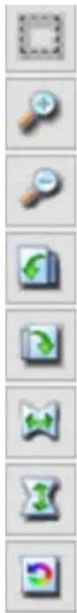 Pacific Image Prime Film XAs - CyberView X Left Tool bar diagram - 1