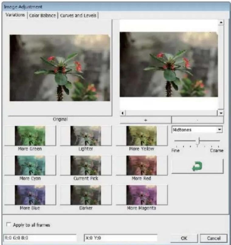 Pacific Image Prime Film XAs - Menu Commands - Image Adjustment - 2