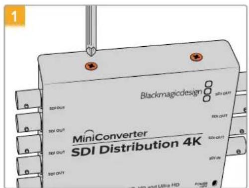 Blackmagic Design Mini Converter - Aktualisieren des Mini Converter SDI Distribution 4K - 1