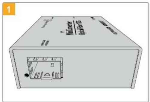 Blackmagic Design Mini Converter - Conexiones para fibra óptica - 1