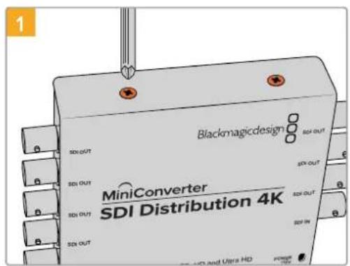 Blackmagic Design Mini Converter - Aggiornare Mini Converter SDI Distribution 4K - 1