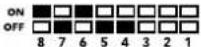 Blackmagic Design Mini Converter - Switches 4 - 8 - 22