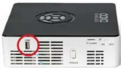 AAXA Technologies M6 - How to access your USB Drive - 1