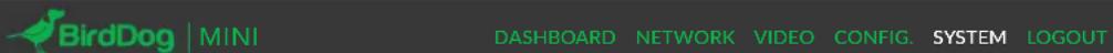 BirdDog Mini - FIRMWARE UPDATE - 2