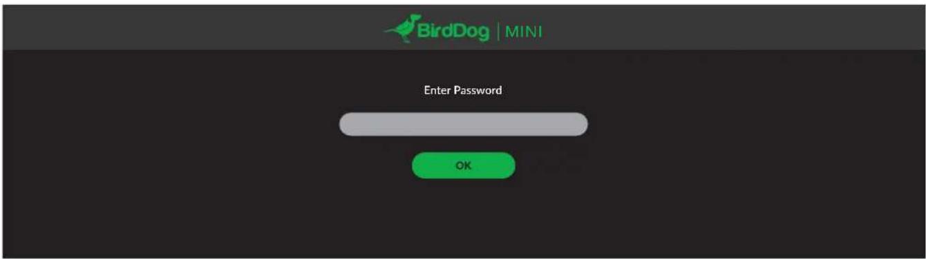 BirdDog Mini - PASSWORD MANAGEMENT - 1