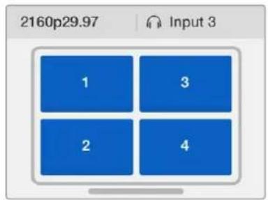 Blackmagic Design MultiView 4 HD - Setting your Layout on Blackmagic MultiView 16 - 4