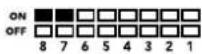Blackmagic Design MultiView 4 HD - Switch 8 and 7 – Audio Selection - 1