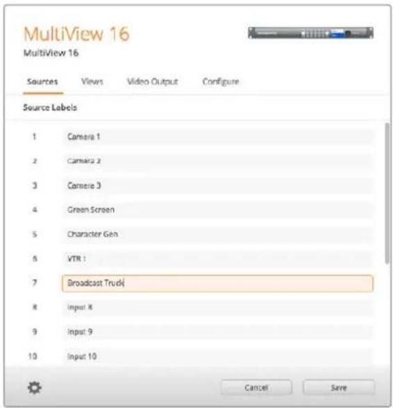 Blackmagic Design MultiView 4 HD - Changing Settings using Blackmagic MultiView Setup - 1