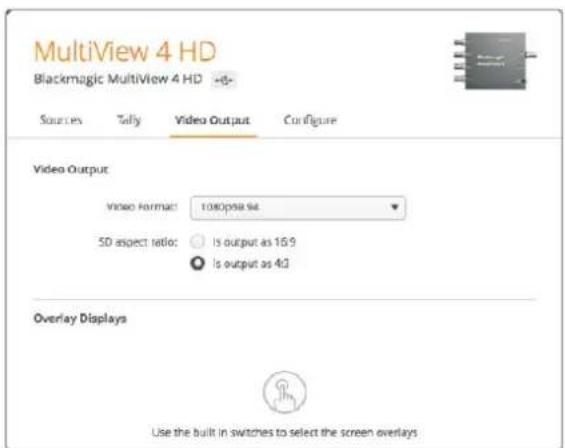 Blackmagic Design MultiView 4 HD - Video Format and HD Output - 3
