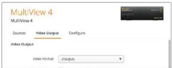 Blackmagic Design MultiView 4 HD - Video Format and HD Output - 2
