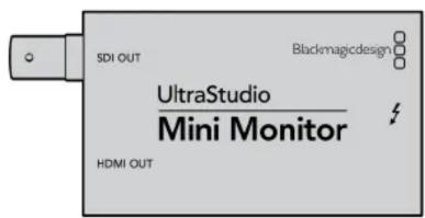SDI OUT UltraStudio Mini Monitor HDMI OUT Blackmagicdesign
