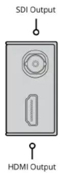 SDI Output HDMI Output